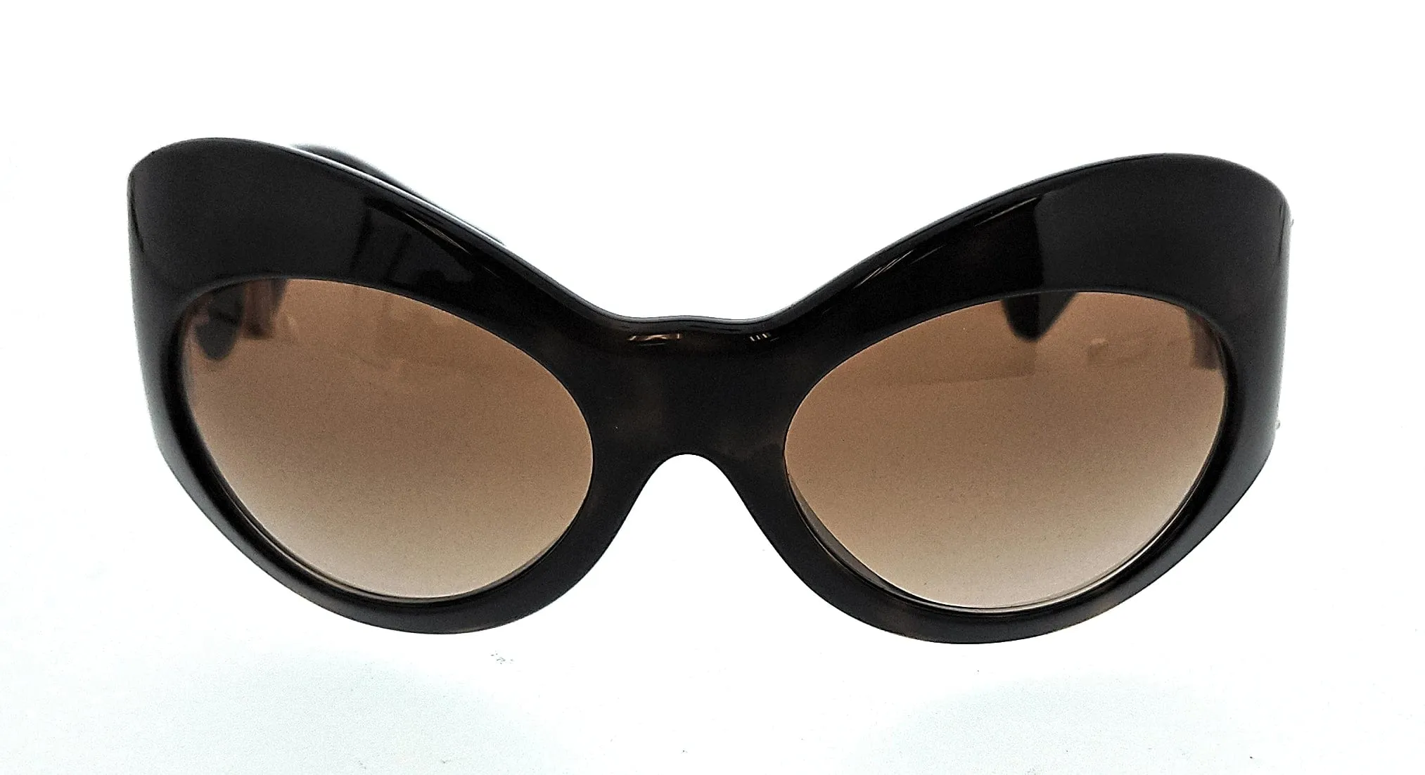 Versace 0VE4463 108/13 Havana Oval Sunglasses