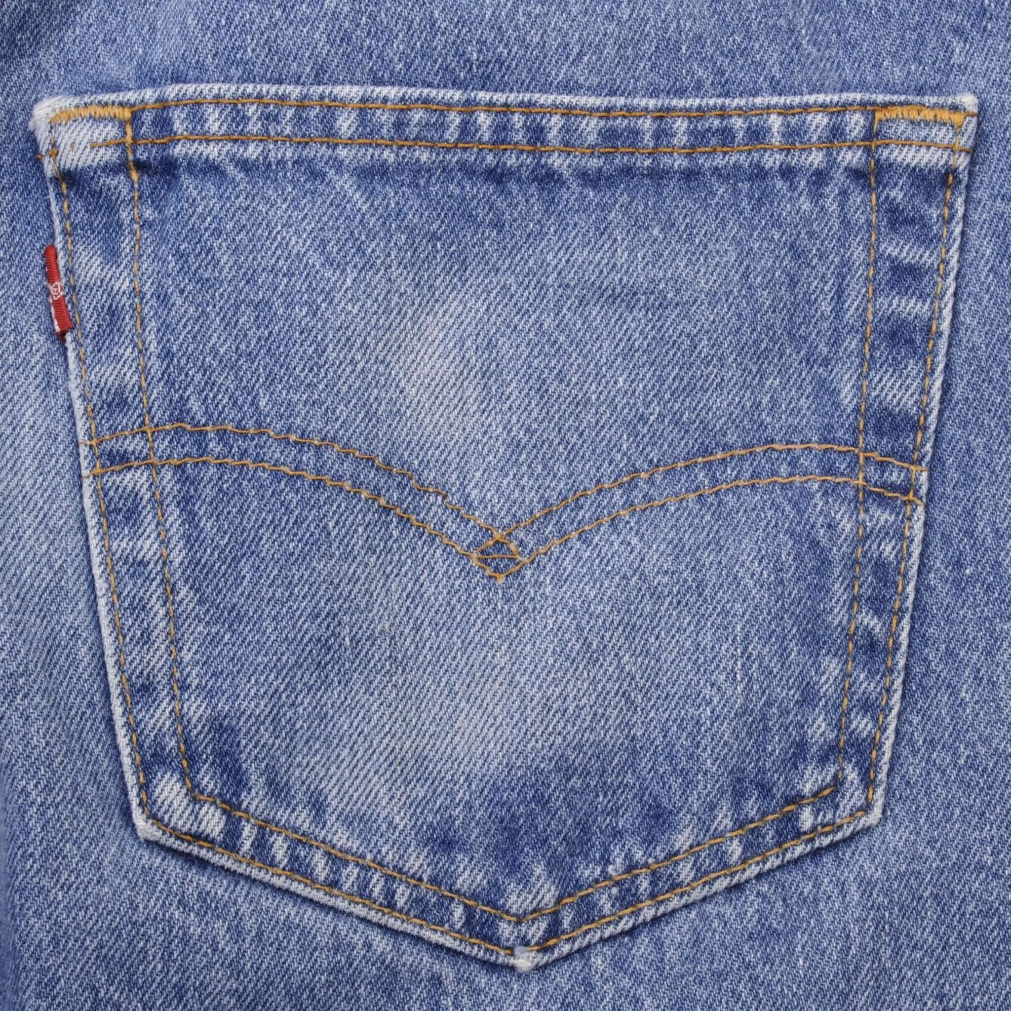 VINTAGE LEVIS 501 JEANS INDIGO 1980S SIZE W32 L32 MADE IN USA