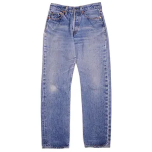 VINTAGE LEVIS 501 JEANS INDIGO SIZE W27 L29 MADE IN USA