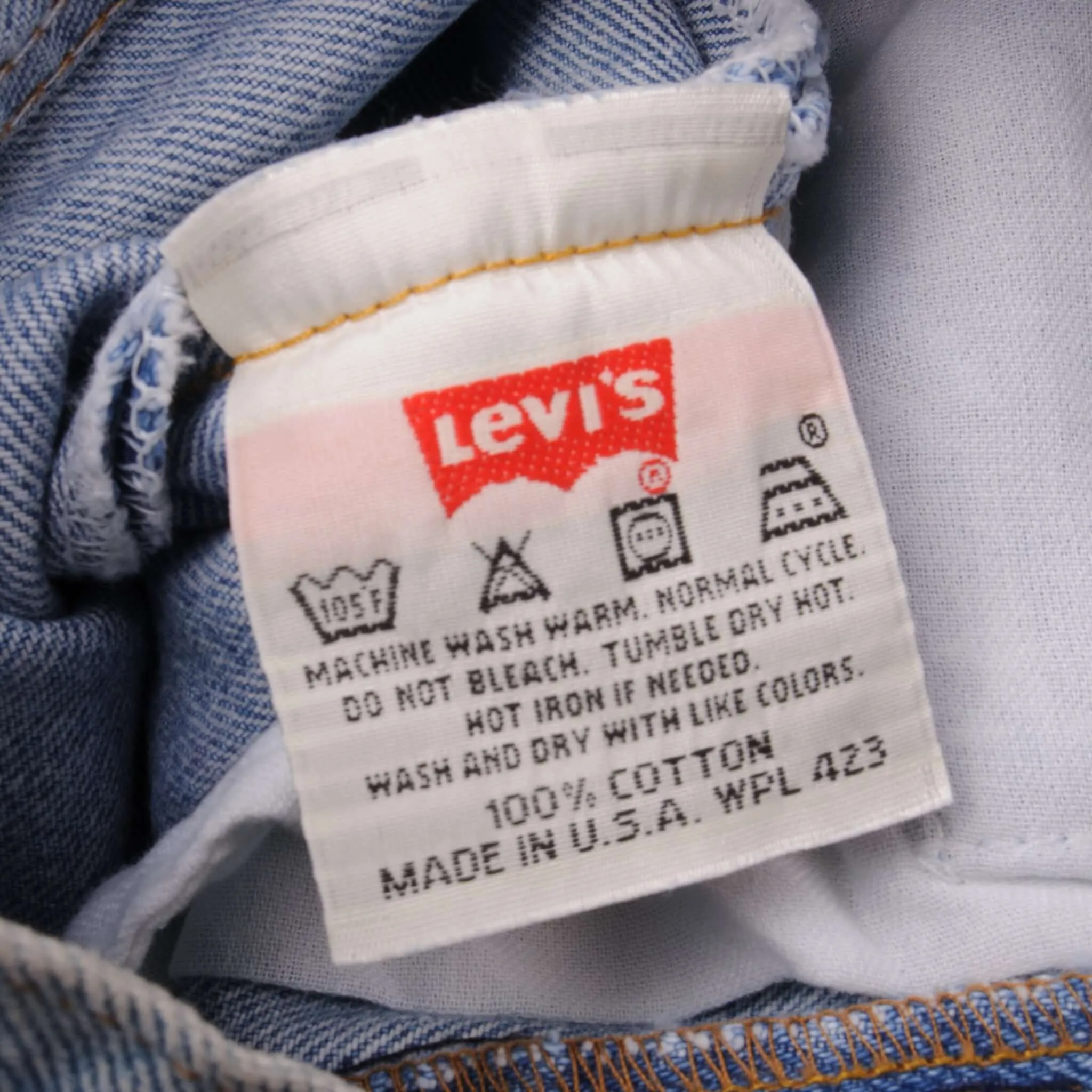 VINTAGE LEVIS 501 PRESHRUNK JEANS 1993 SIZE 30X32 W30 L32 MADE IN USA DEADSTOCK