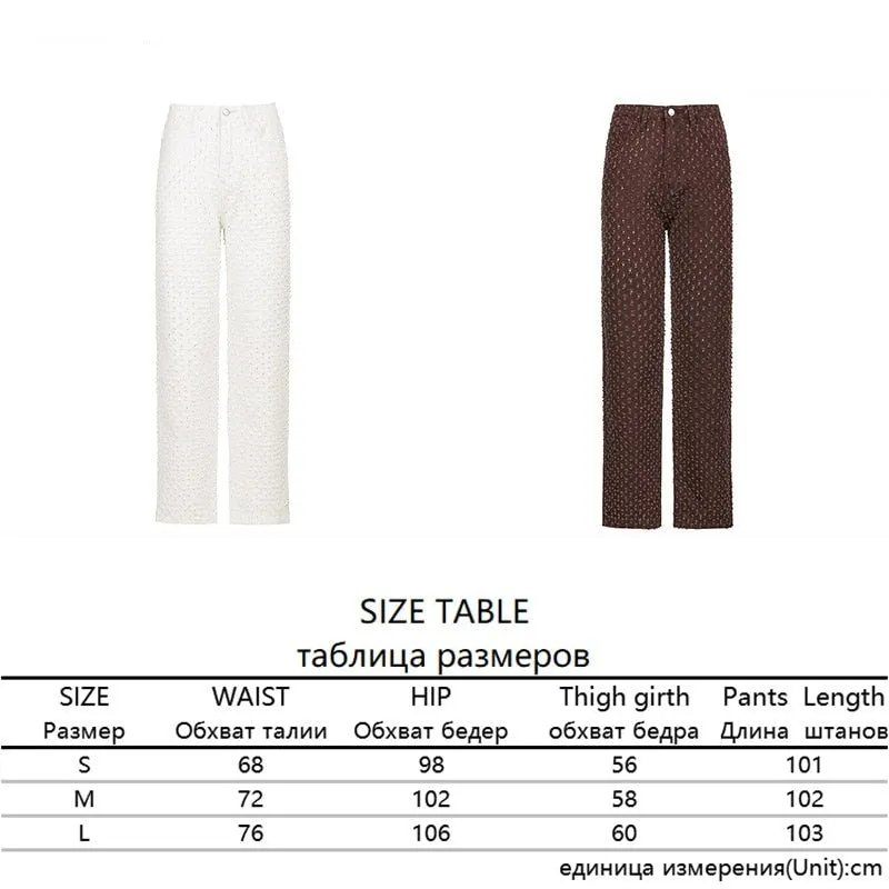 Wjczt Loose Ripped Jeans For Women Cool Oversize Low Waisted Wid Leg Pants 2022 New Fashion Spring Autumn Trousers Streetwear