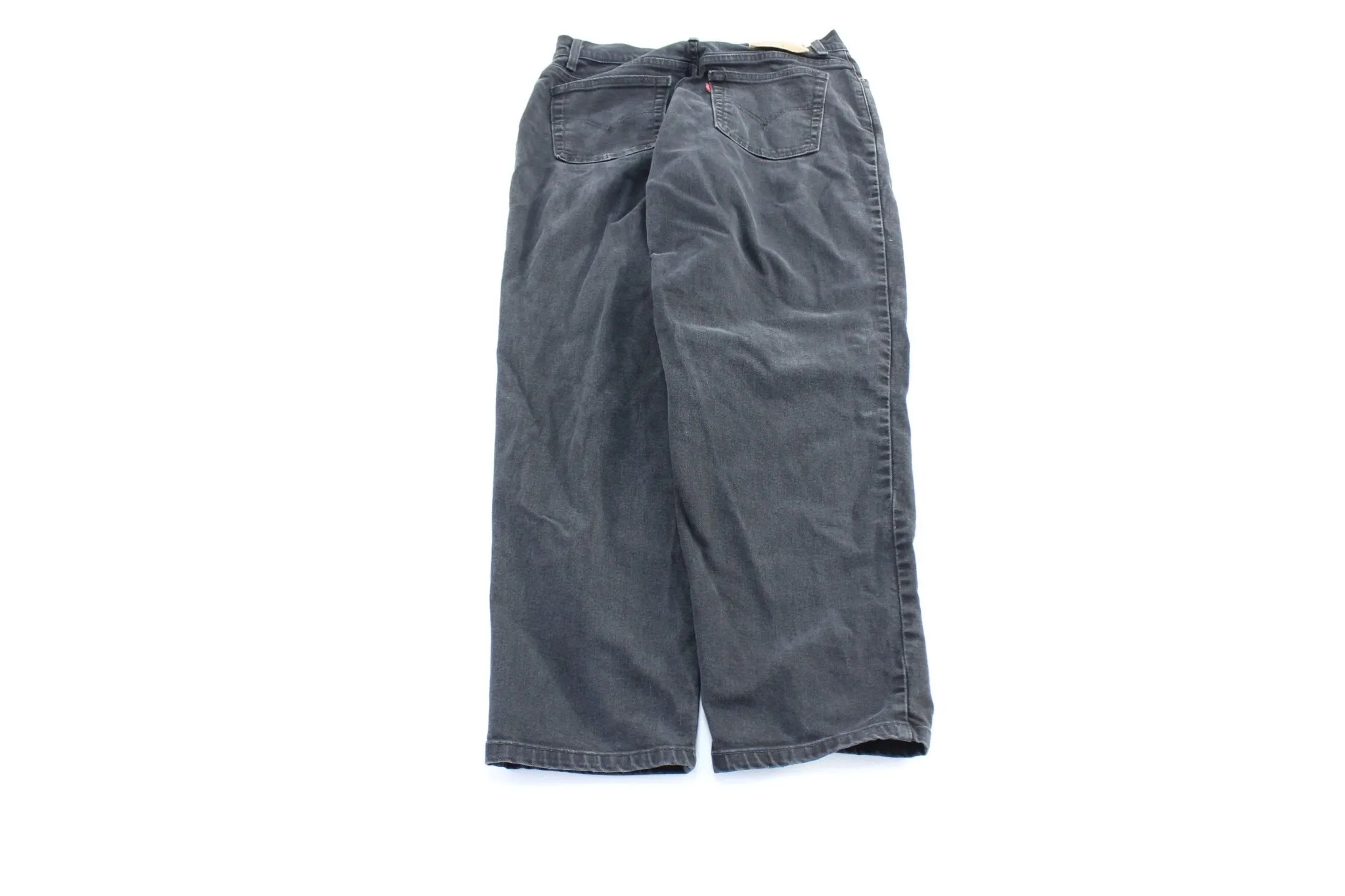 Women's Levi's 505 Black Wash Denim Jeans