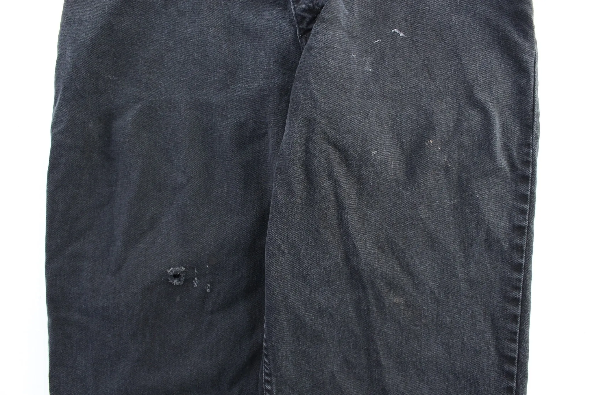 Women's Levi's 505 Black Wash Denim Jeans